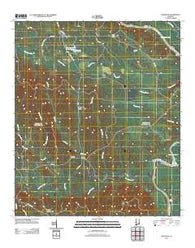 Whitfield Alabama Historical topographic map, 1:24000 scale, 7.5 X 7.5 Minute, Year 2011