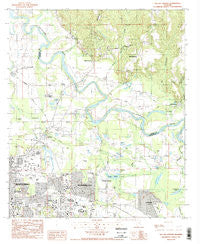 Willows Springs Alabama Historical topographic map, 1:24000 scale, 7.5 X 7.5 Minute, Year 1987