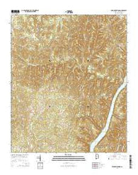 Windham Springs Alabama Current topographic map, 1:24000 scale, 7.5 X 7.5 Minute, Year 2014