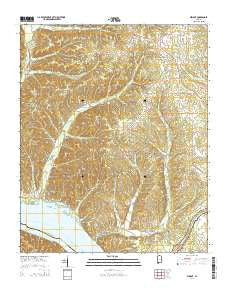 Wright Alabama Current topographic map, 1:24000 scale, 7.5 X 7.5 Minute, Year 2014