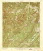 Yolande Alabama Historical topographic map, 1:62500 scale, 15 X 15 Minute, Year 1935