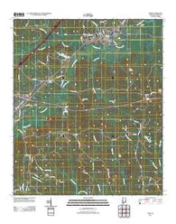 York Alabama Historical topographic map, 1:24000 scale, 7.5 X 7.5 Minute, Year 2011