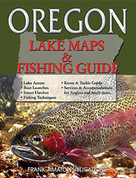 Buy map Oregon Lake Maps and Fishing Guide