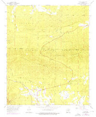 Acorn Arkansas Historical topographic map, 1:24000 scale, 7.5 X 7.5 Minute, Year 1958