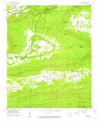 Adona Arkansas Historical topographic map, 1:24000 scale, 7.5 X 7.5 Minute, Year 1961