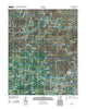 Agnos Arkansas Historical topographic map, 1:24000 scale, 7.5 X 7.5 Minute, Year 2011