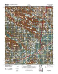 Alexander Arkansas Historical topographic map, 1:24000 scale, 7.5 X 7.5 Minute, Year 2011