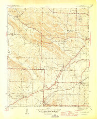 Alexander Arkansas Historical topographic map, 1:31680 scale, 7.5 X 7.5 Minute, Year 1944