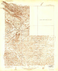 Alexander Arkansas Historical topographic map, 1:48000 scale, 15 X 15 Minute, Year 1935