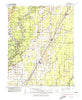Alicia Arkansas Historical topographic map, 1:62500 scale, 15 X 15 Minute, Year 1935