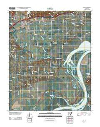 Alma Arkansas Historical topographic map, 1:24000 scale, 7.5 X 7.5 Minute, Year 2011