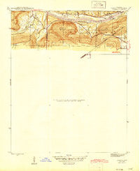 Almond Arkansas Historical topographic map, 1:31680 scale, 7.5 X 7.5 Minute, Year 1942