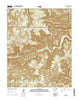 Alread Arkansas Current topographic map, 1:24000 scale, 7.5 X 7.5 Minute, Year 2014