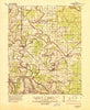 Altheimer Arkansas Historical topographic map, 1:62500 scale, 15 X 15 Minute, Year 1935