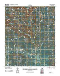 Antoine Arkansas Historical topographic map, 1:24000 scale, 7.5 X 7.5 Minute, Year 2011