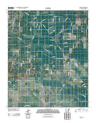 Arden Arkansas Historical topographic map, 1:24000 scale, 7.5 X 7.5 Minute, Year 2011