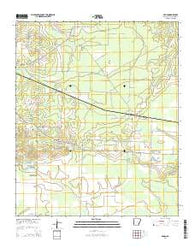 Arden Arkansas Current topographic map, 1:24000 scale, 7.5 X 7.5 Minute, Year 2014