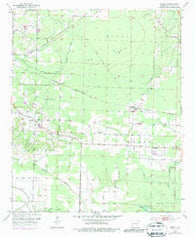 Arden Arkansas Historical topographic map, 1:24000 scale, 7.5 X 7.5 Minute, Year 1951