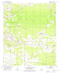 Arden Arkansas Historical topographic map, 1:24000 scale, 7.5 X 7.5 Minute, Year 1951