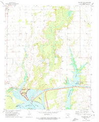 Arkansas Post Arkansas Historical topographic map, 1:24000 scale, 7.5 X 7.5 Minute, Year 1972