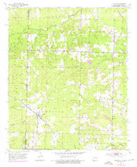 Arkinda Arkansas Historical topographic map, 1:24000 scale, 7.5 X 7.5 Minute, Year 1951