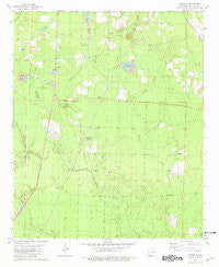 Artesian Arkansas Historical topographic map, 1:24000 scale, 7.5 X 7.5 Minute, Year 1981