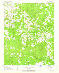 Ash Flat Arkansas Historical topographic map, 1:24000 scale, 7.5 X 7.5 Minute, Year 1962