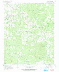 Ash Flat Arkansas Historical topographic map, 1:24000 scale, 7.5 X 7.5 Minute, Year 1962