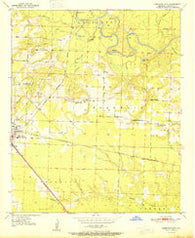 Ashdown East Arkansas Historical topographic map, 1:24000 scale, 7.5 X 7.5 Minute, Year 1951