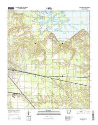 Ashdown East Arkansas Current topographic map, 1:24000 scale, 7.5 X 7.5 Minute, Year 2014