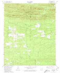 Athens Arkansas Historical topographic map, 1:24000 scale, 7.5 X 7.5 Minute, Year 1980
