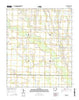 Aubrey Arkansas Current topographic map, 1:24000 scale, 7.5 X 7.5 Minute, Year 2014