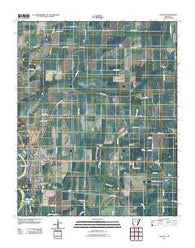 Augusta Arkansas Historical topographic map, 1:24000 scale, 7.5 X 7.5 Minute, Year 2011