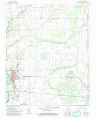 Augusta Arkansas Historical topographic map, 1:24000 scale, 7.5 X 7.5 Minute, Year 1968