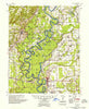 Augusta Arkansas Historical topographic map, 1:62500 scale, 15 X 15 Minute, Year 1957