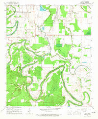 Avery Arkansas Historical topographic map, 1:24000 scale, 7.5 X 7.5 Minute, Year 1964