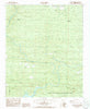 Baker Springs Arkansas Historical topographic map, 1:24000 scale, 7.5 X 7.5 Minute, Year 1986