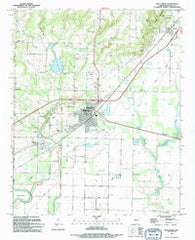 Bald Knob Arkansas Historical topographic map, 1:24000 scale, 7.5 X 7.5 Minute, Year 1994