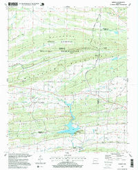 Barber Arkansas Historical topographic map, 1:24000 scale, 7.5 X 7.5 Minute, Year 1997