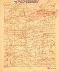 Barber Arkansas Historical topographic map, 1:62500 scale, 15 X 15 Minute, Year 1906