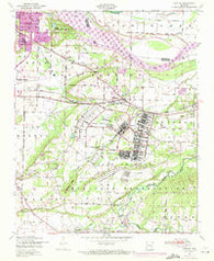 Barling Arkansas Historical topographic map, 1:24000 scale, 7.5 X 7.5 Minute, Year 1947