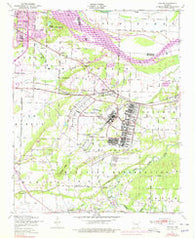 Barling Arkansas Historical topographic map, 1:24000 scale, 7.5 X 7.5 Minute, Year 1947