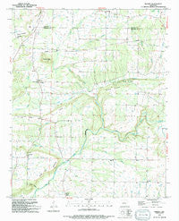 Barney Arkansas Historical topographic map, 1:24000 scale, 7.5 X 7.5 Minute, Year 1994