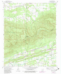 Bates Arkansas Historical topographic map, 1:24000 scale, 7.5 X 7.5 Minute, Year 1958