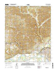 Batesville Arkansas Current topographic map, 1:24000 scale, 7.5 X 7.5 Minute, Year 2014