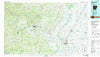 Batesville Arkansas Historical topographic map, 1:100000 scale, 30 X 60 Minute, Year 1986