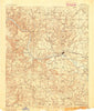 Batesville Arkansas Historical topographic map, 1:125000 scale, 30 X 30 Minute, Year 1891