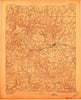 Batesville Arkansas Historical topographic map, 1:125000 scale, 30 X 30 Minute, Year 1891