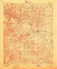 Batesville Arkansas Historical topographic map, 1:125000 scale, 30 X 30 Minute, Year 1891