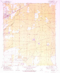 Bearden Arkansas Historical topographic map, 1:24000 scale, 7.5 X 7.5 Minute, Year 1973